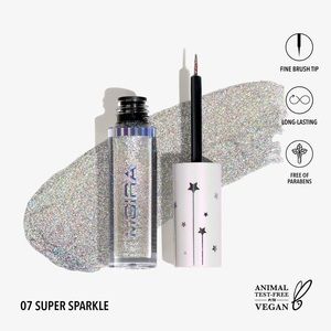 Moira Glitter Wand Eyeliner for Eyes and Body Shimmering Water-Base Cruelty Free